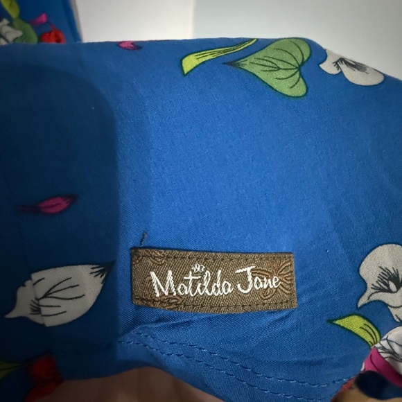 Matilda Jane Blue Floral Dress NWT XXL - Picture 3 of 8